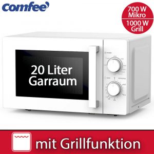Comfee <br> CMGO20SF <br> Mikrowelle Mit Grill, Weiß