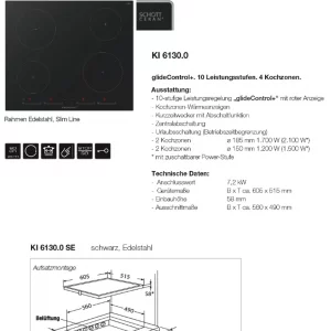 Küppersbusch <br> KI6130.0SE <br> Induktion-Autark, 60 cm