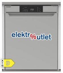 Sharp Unterbau-Spüler 60 cm QW-NA 1 CU 47DS-DE