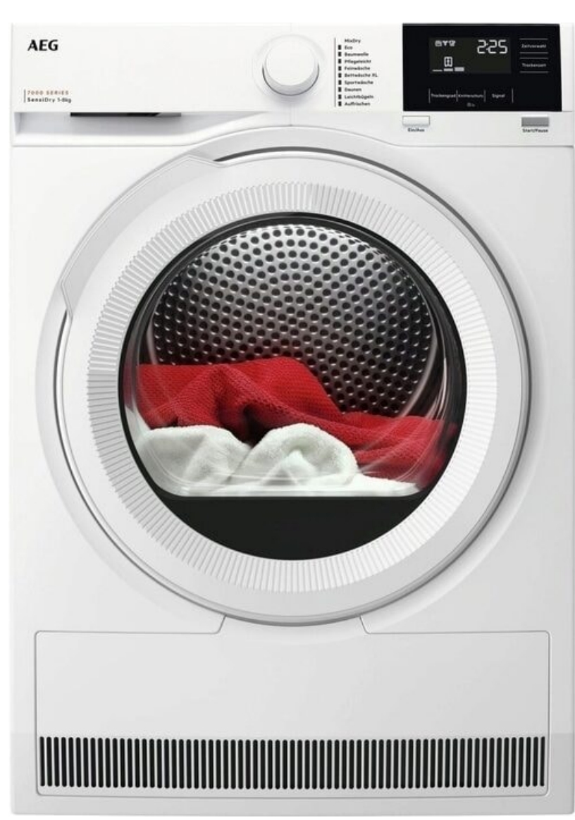 AEG 8 kg Wärmepumpentrockner TR 7 T 61580 – Bild 2