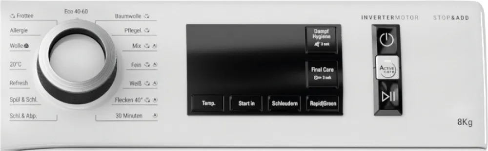 Bauknecht Waschmaschine 8 kg 1400U <br> 5 JAHRE HERSTELLERGARANTIE – Bild 8