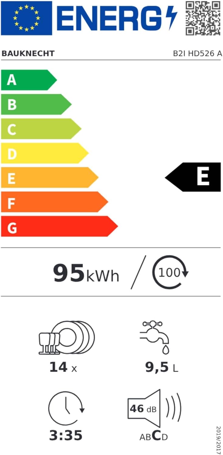 Bauknecht Geschirrspüler vollintegriert 60 cm B2I HD 526 A – Bild 6
