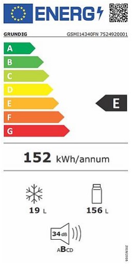 Grundig Einbau-Kühlschrank mit Gefrierfach - GSMI 14340 FN – Bild 11