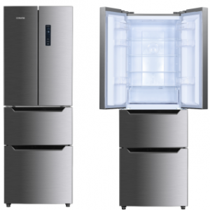 Geratek NoFrost-French Door Kühl-/ Gefrierkombination Inox Look - Oslo FBS 3220 IL