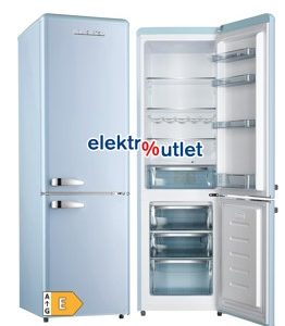 Wolkenstein RetroKühl-/ Gefrierkombination blau - <br>KG 250.4 RT LB