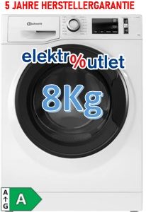 Bauknecht Waschmaschine 8 kg 1400U <br> 5 JAHRE HERSTELLERGARANTIE