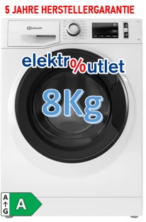 Bauknecht Waschmaschine 8 kg 1400U <br> 5 JAHRE HERSTELLERGARANTIE