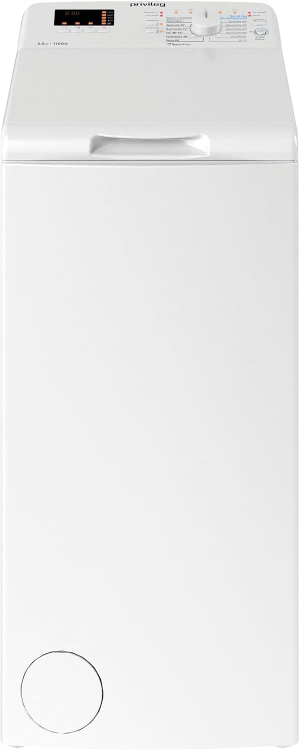 Privileg Toplader 5,5 kg 1100 U - PWT LC 55 DE – Bild 2