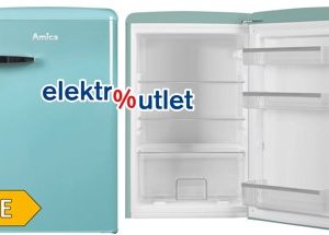Amica Retro-Vollraumkühlschrank ohne Gefrierfach türkisblau VKS 15622-1 T
