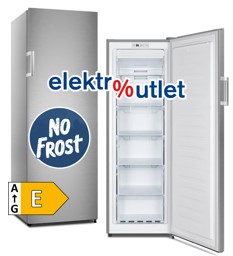 PKM Stand-Gefrierschrank InoxLook - GS 212 NFEIX No-Frost