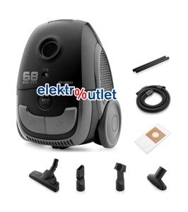 Hyundai Beutelstaubsauger 800 Watt schwarz HYUVC 068 B