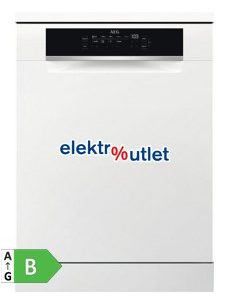 AEG *B* Stand-Geschirrspüler 60 cm weiß - FFB 75707 PW