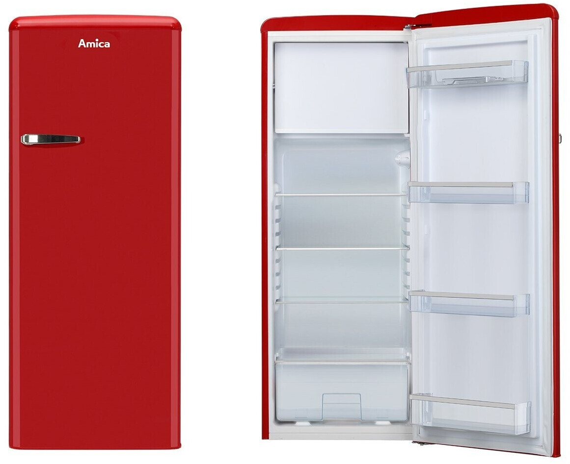 Amica Retro-Kühlschrank mit Gefrierfach - KSR 364 150 R – Bild 4