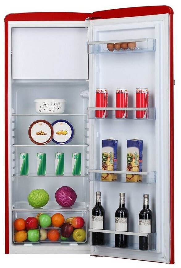 Amica Retro-Kühlschrank mit Gefrierfach - KSR 364 150 R – Bild 7