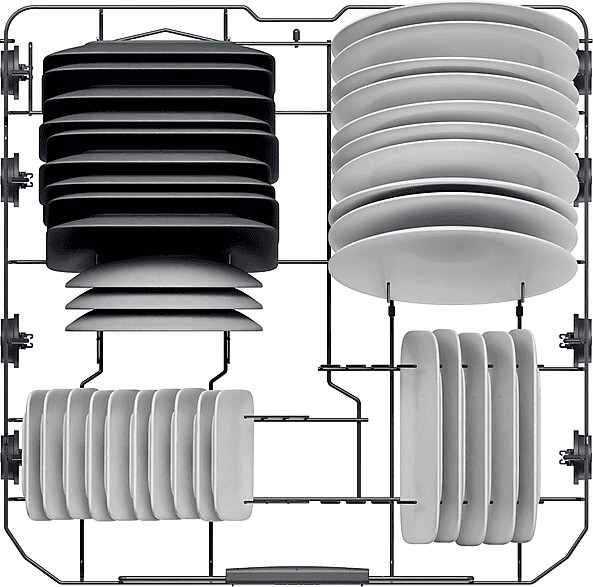 Haier XH4C4F1S Geschirrspüler vollintegriert 60 cm – Bild 7