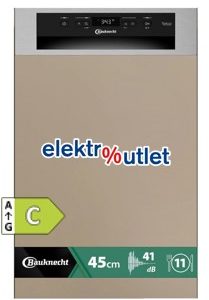 Bauknecht *C* Geschirrspüler 45 cm teilintegriert - BK 4 PC 11 BS7 A0