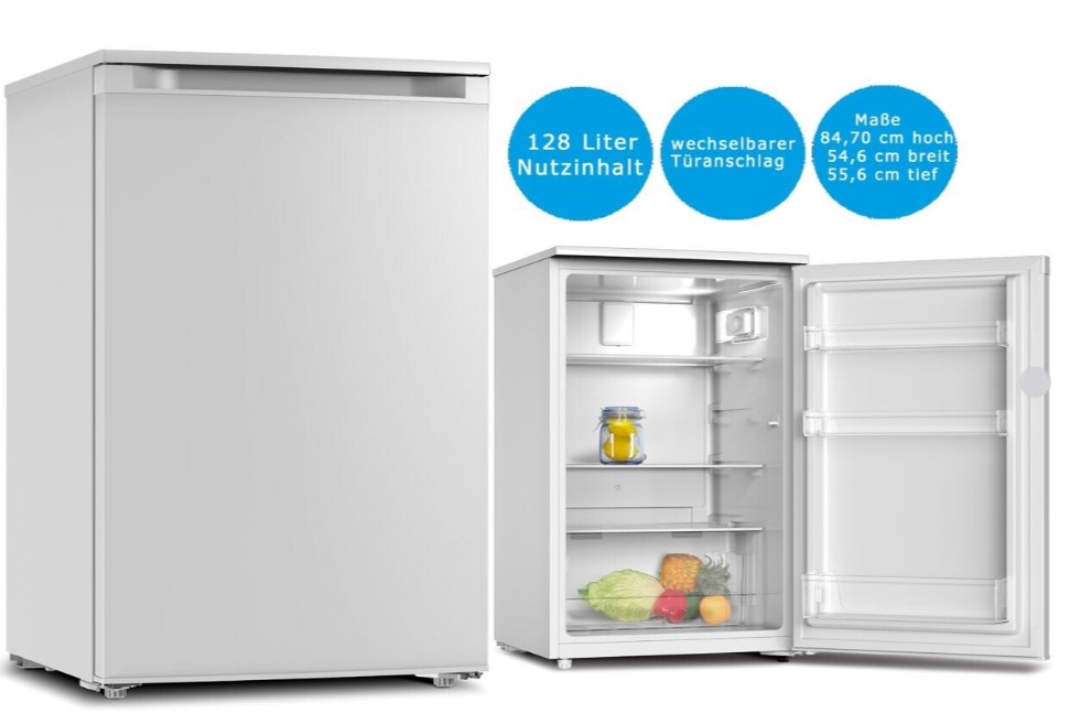 PKM *E* Tisch-Kühlschrank ohne Gefrierfach - KS 128 EW – Bild 5