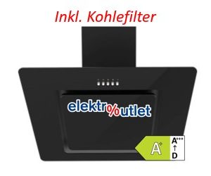 Midea - MH60J76M21B - Dunstabzugshaube - 60 cm - Schwarz