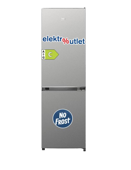 Beko Kühl-Gefrierkombination B3RCNO256XB - 250 Liter, No Frost, Energieklasse C