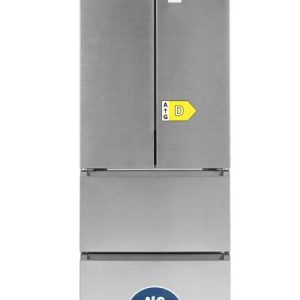Geratek Oslo FBS3220IL French-Door Kühl-Gefrierkombination – 320 Liter, NoFrost, Inox Look