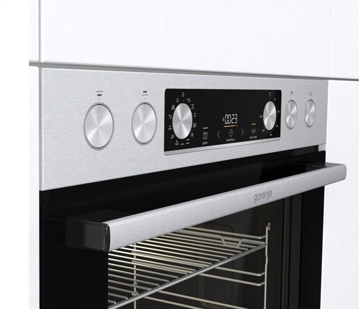Gorenje BC6737E02X + ECD641BX Einbau-Herdset – 77 Liter, Glaskeramik, Energieklasse A – Bild 6