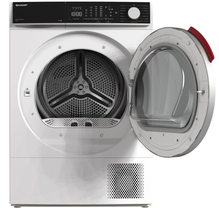Sharp KD-WNHL8S9GWB-DE Wärmepumpentrockner – 8 kg, Energieklasse B, WiFi – Bild 5
