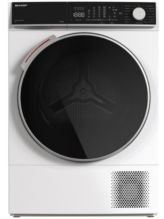 Sharp KD-WNHL8S9GWB-DE Wärmepumpentrockner – 8 kg, Energieklasse B, WiFi – Bild 2