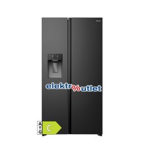 Hisense RS5P528STFC Side-by-Side – 528 L, Total No Frost, C, Schwarz