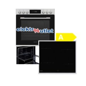 Sharp K-72P19INH-EU Einbau-Herd – 78 L, 9 Funktionen, Edelstahl