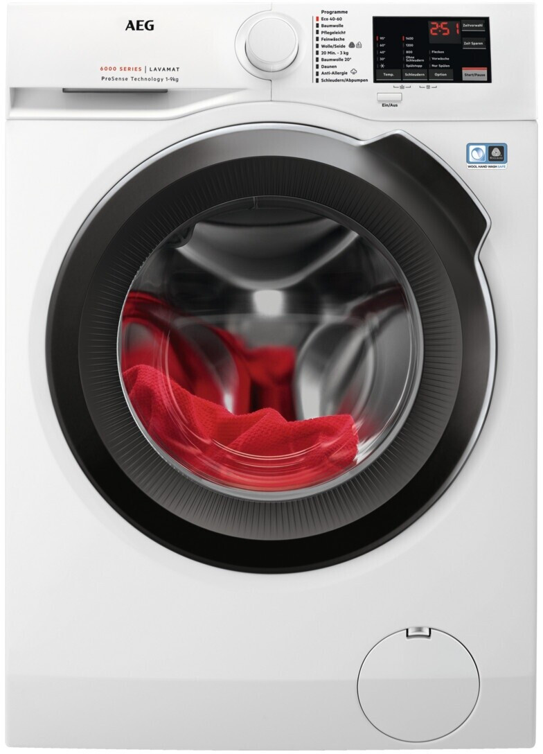 AEG L6FBF50498 Waschmaschine – 9 kg, 1400 U/min, Energieklasse A – Bild 2